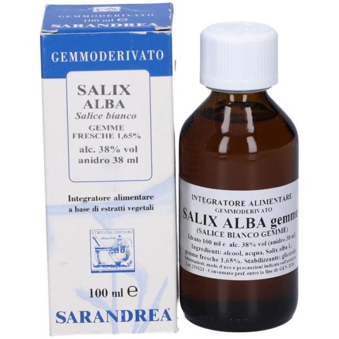 Salix alba gemme 100 ml MG - gemmoderivato di salice bianco