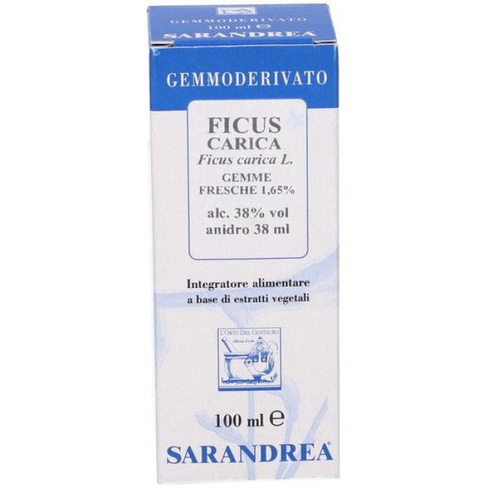 Ficus Gemme 100 ml Sarandrea – Integratore Naturale The Gemme Ficus per Benessere Quotidiano