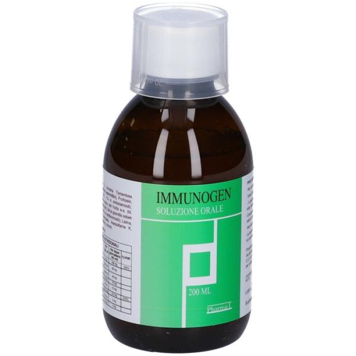 Immunogen Sciroppo 200 ml Integratore per le Difese Immunitarie di Adulti e Bambini