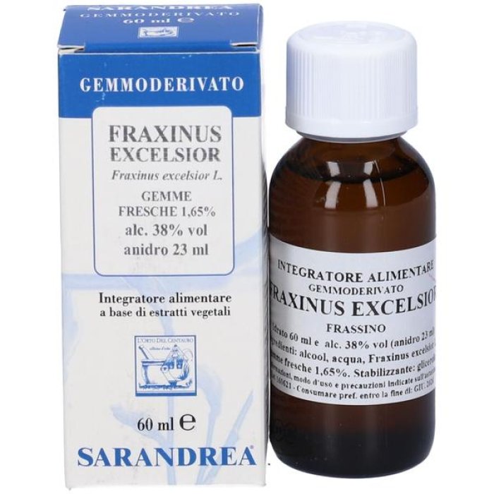 Fraxinus Excelsior Macerato Glicerico Sarandrea 60 ml Gemmoderivato Naturale