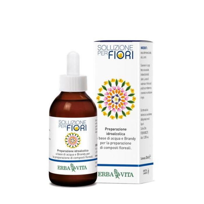 Floreal Solution gocce 30 ml - miscela di fiori per equilibrio emotivo