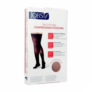 Jobst Ultra Sheer Gambaletto a Compressione Classe 1 Colore Suntan Taglia L per Donna – Calza Elastocompressiva Elegante per Gambe Leggere in City Look