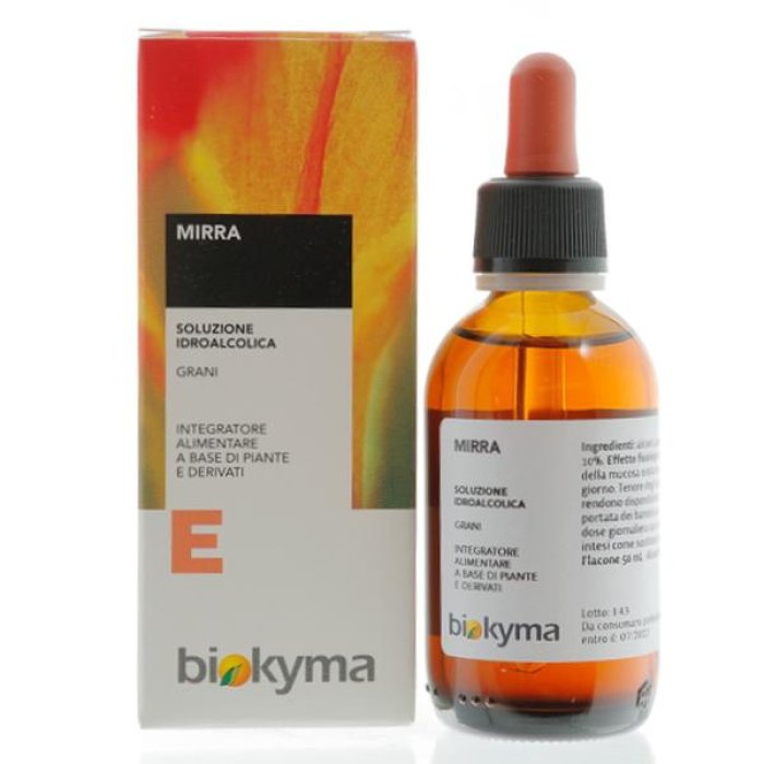 Mirra grani tintura madre 65 ml - estratto idroalcolico di mirra per uso erboristico