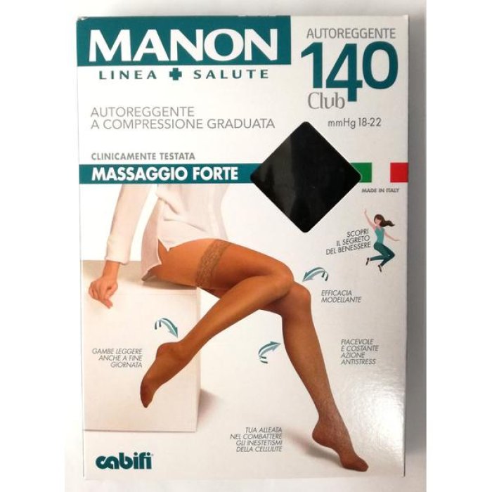 Medi Calze Autoreggenti 14 mmHg a Compressione Graduata Colore Naturale 6 – Reggicalze Elastiche Medicali per Gambe