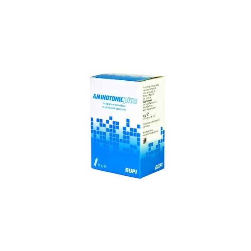 Aminotonic Plus Integratore Energetico in Bustine 20 Pezzi con Aminoacidi e Sali Minerali