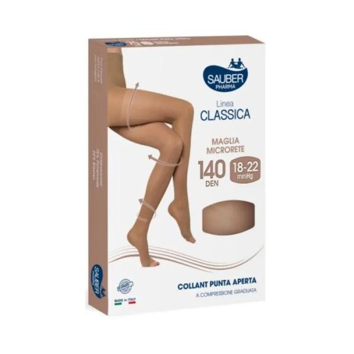 MEDI 18 Collant 140 den Naturale Taglia 4 Cod. 1405 - Calza Contenitiva 18 mmHg