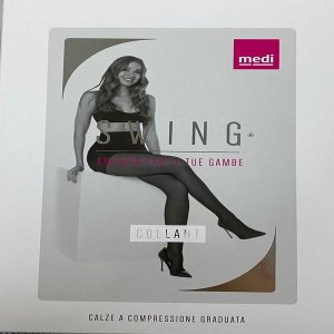 Medi collant calibrato 140 denari 18 mmHg natural taglia 3 a compressione graduata
