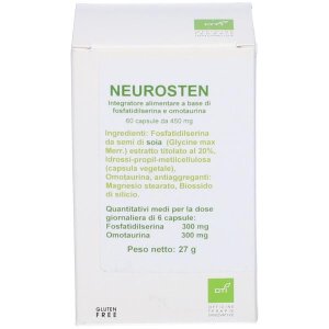 Neurosten OTI 60 Capsule Integratore Naturale per Sistema Nervoso, Stress e Benessere Mentale