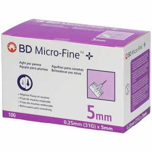 Medifarm Ago Per Penna Da Insulina Bd Microfine 31 Gaue 5 Mm 100 Pezzi