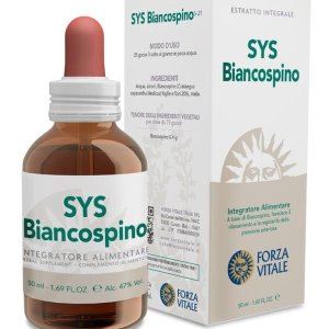Biancospino estratto 50 ml - gocce di biancospino per benessere cardiovascolare