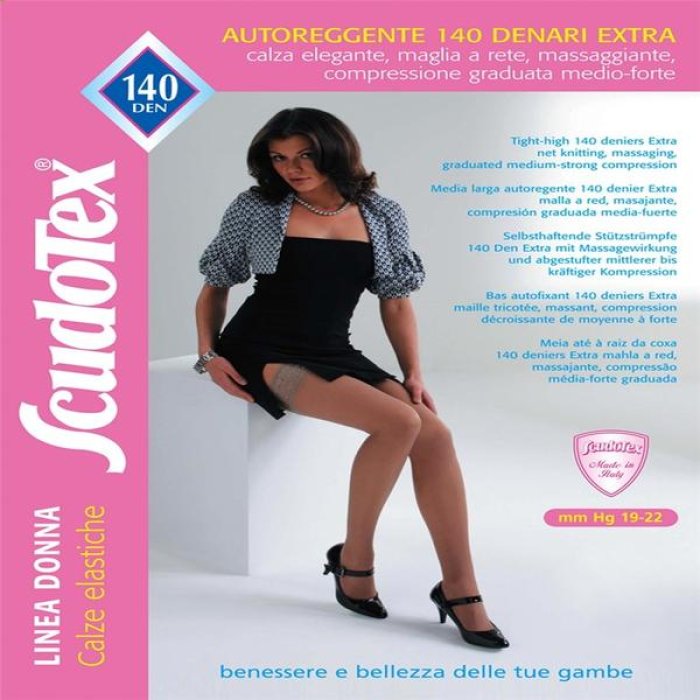 Budetta Farma Autoreggente Clialeg 140 Denari Colore Clear Taglia 1