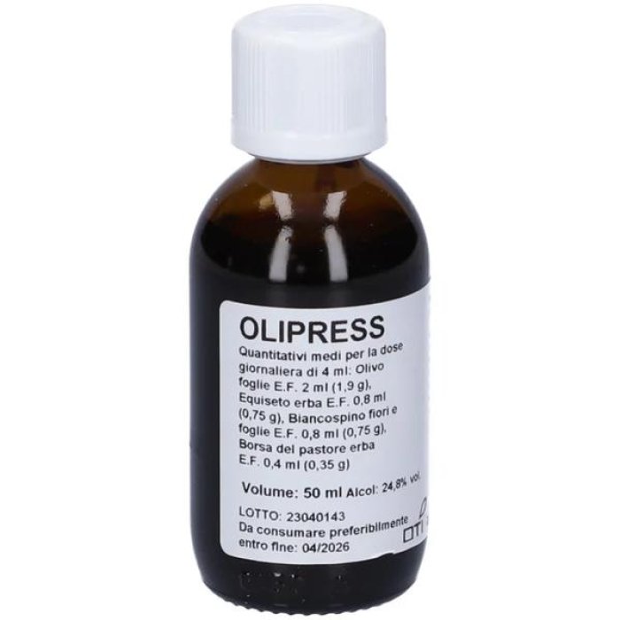Olipress OTI Gocce 50 ml Integratore Alimentare a Base di Estratti Vegetali per il Benessere Cardiovascolare