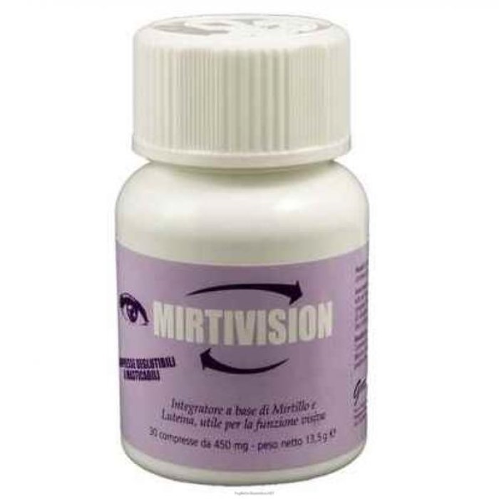 Mirtivision 450 mg 30 Compresse Integratore Alimentare per la Vista a Base di Mirtillo