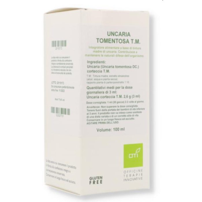 Uncaria Tomentosa Tintura Madre 100 ml OTI Integratore Naturale per le Difese Immunitarie