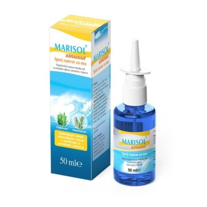 Sinusol spray 50 ml - spray nasale decongestionante a base di estratti vegetali