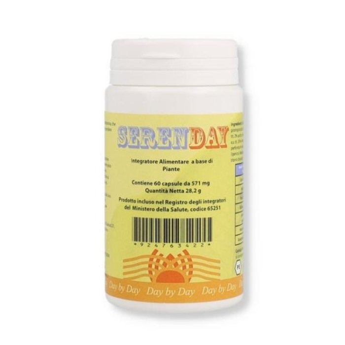 Serenday 60 Capsule – Integratore Alimentare in Capsule per Benessere, Umore e Rilassamento