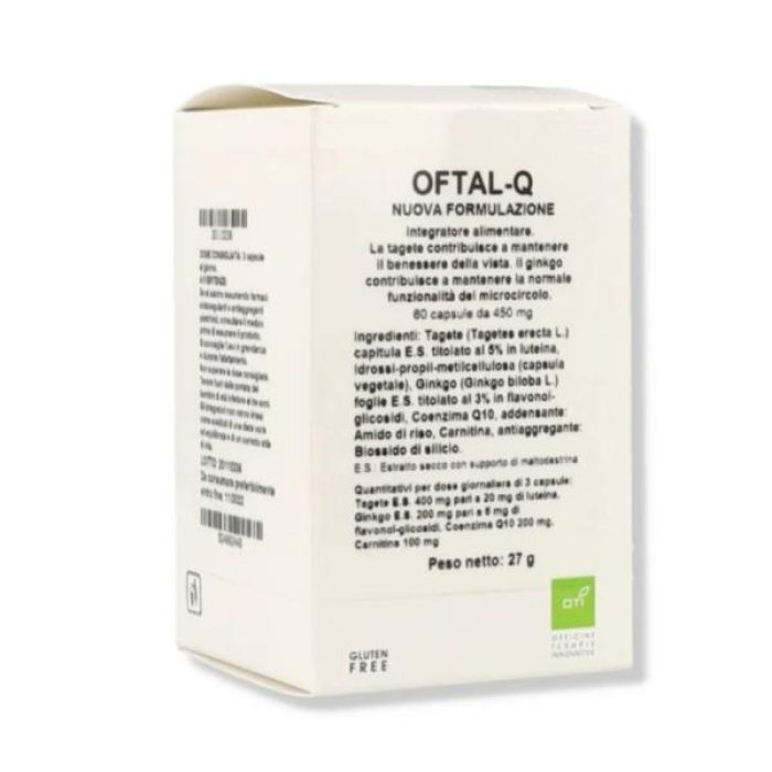 Oftal QN Formula 60 Capsule Oti Integratore per il Benessere degli Occhi e della Vista
