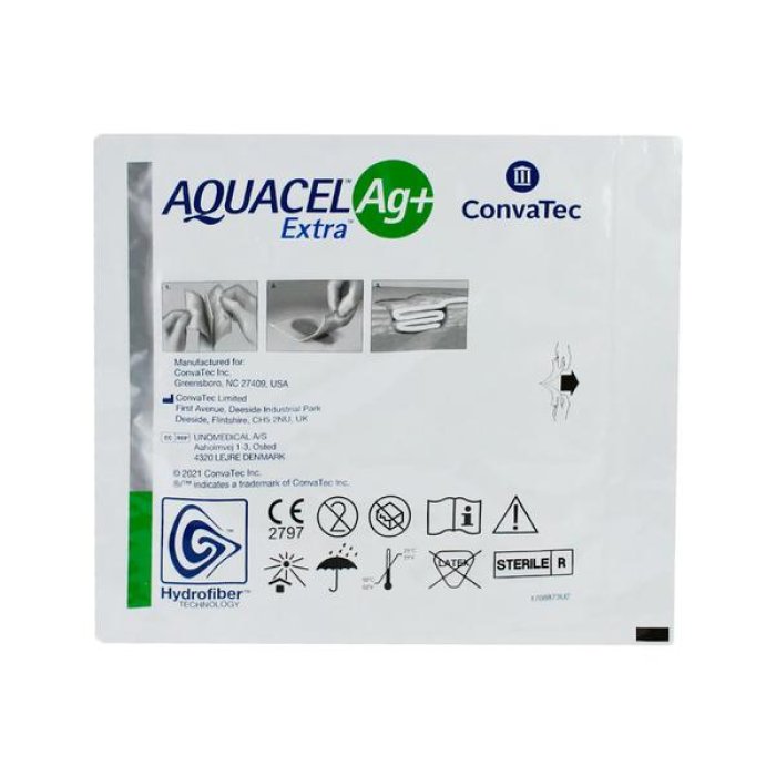 Convatec Italia Aquacel Ag + Extra 15x15cm 5pz