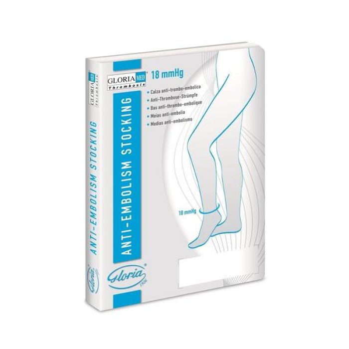 Calza elastica antitrombosi Thrombosis 18 mono per gamba sinistra lunga misura large