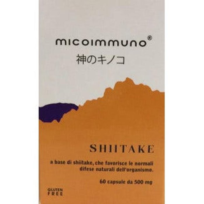 Shiitake Micoimmuno Oti 60 Capsule Integratore Naturale per il Sistema Immunitario