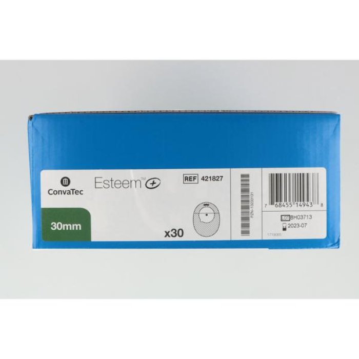 Esteem+ Ileo sacche trasparenti 30/40 mm 10 pz sacca monopezzo per ileostomia