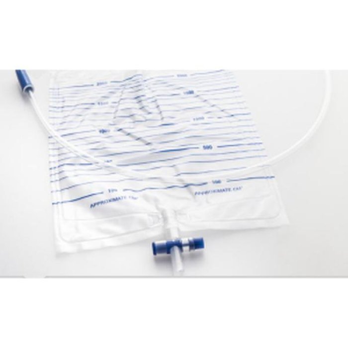 Uro Elibag Sacca Urinaria per Drenaggio con Tubo 90 cm, Confezione da 10 Pezzi