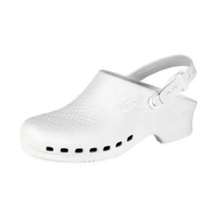 Tecniwork zoccolo professionale bianco 39/40 - zoccolo sanitario antiscivolo