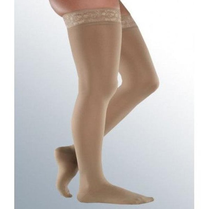 Medi 14 calza autoreggente playa tg 5 a compressione leggera colore naturale