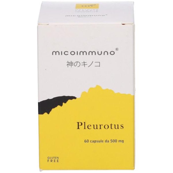 Pleurotus Micoimmuno 60 Capsule Integratore Immunitario a Base di Funghi Medicinali