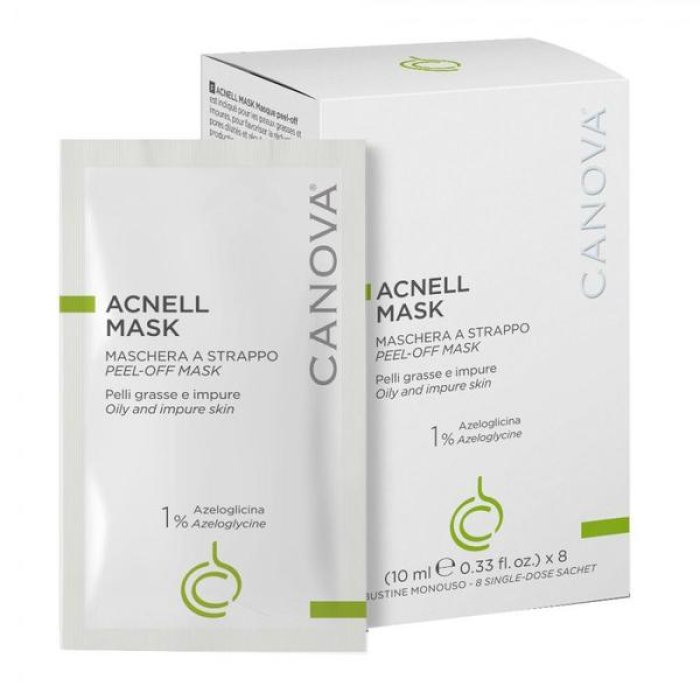 Tonicderm Mask 8 bustine maschera tonificante in bustine monodose per il viso