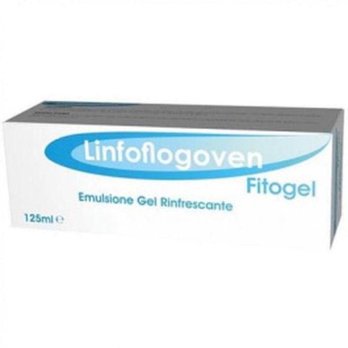 Linfoflogoven Fitogel 125 Millilitri Gel Rinfrescante Defaticante per Gambe Pesanti e Caviglie