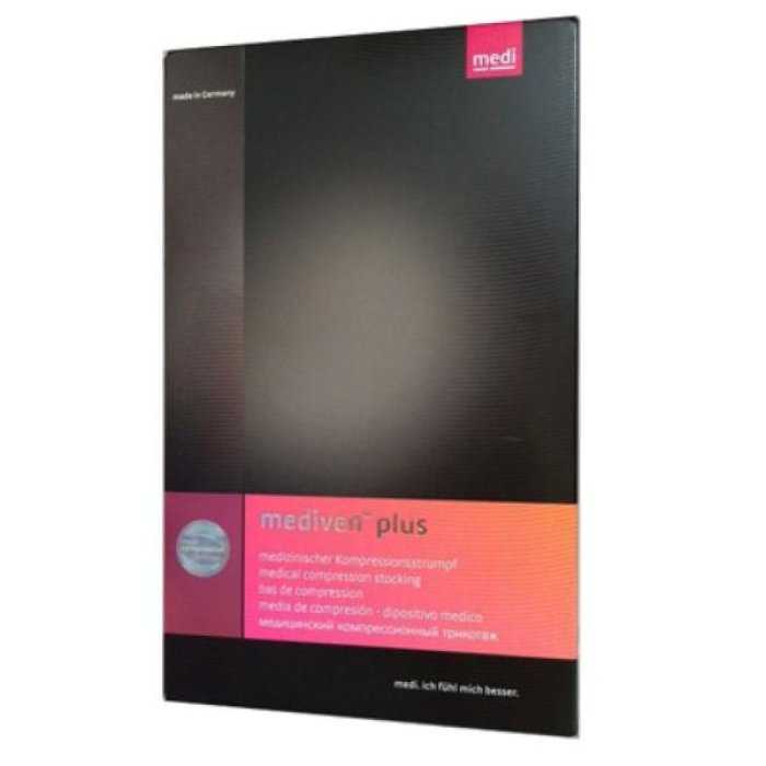 Collant a Compressione Medi Plus Classe 1 Nero Taglia L-3