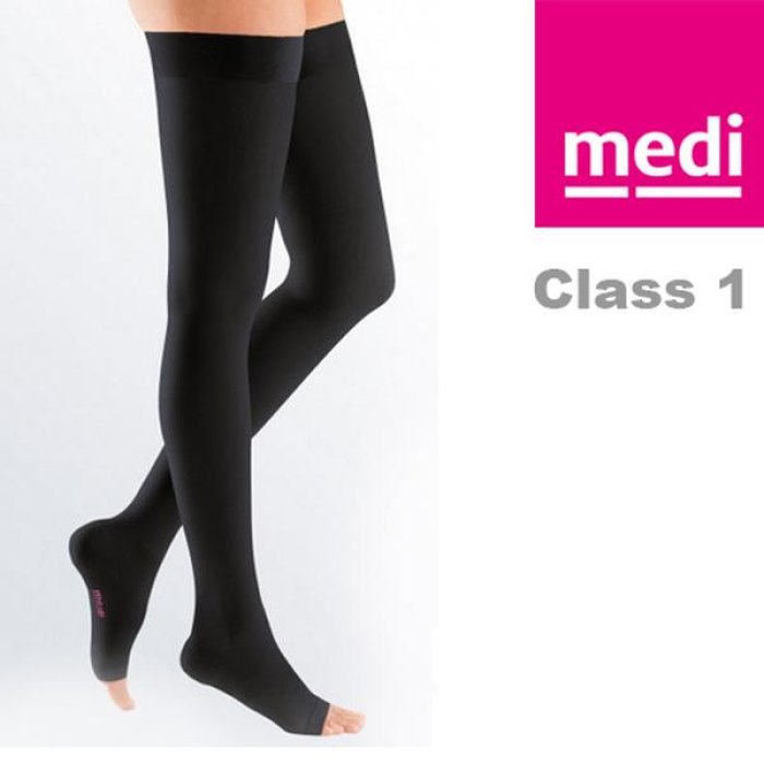Medi Mediven Plus KL1 collant C-2 nero modello 110 calza compressiva terapeutica classe 1