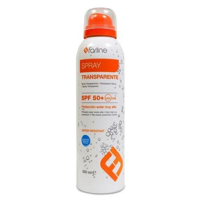 Farline Spray Solare Corpo SPF 20 200 ml Protezione Media Idratante per Pelli Sensibili