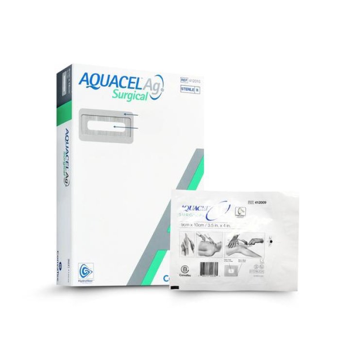 Aquacel Ag Surgical medicazione avanzata post chirurgica 9 x 10 cm confezione da 10 pezzi
