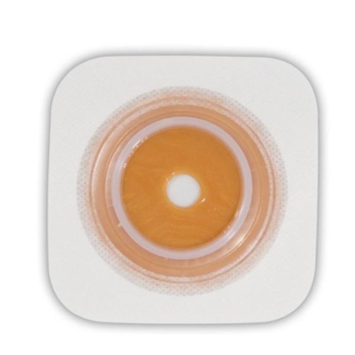 Natura+ placca convessa pretagliata 32 mm 5 pezzi - base adesiva per sacca per stomia