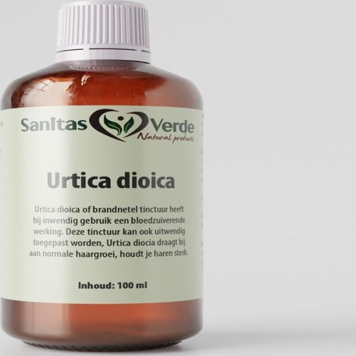 Urtica Dioica Gocce Orali 100 ml Tintura Madre di Ortica Integratore Naturale Drenante e Depurativo