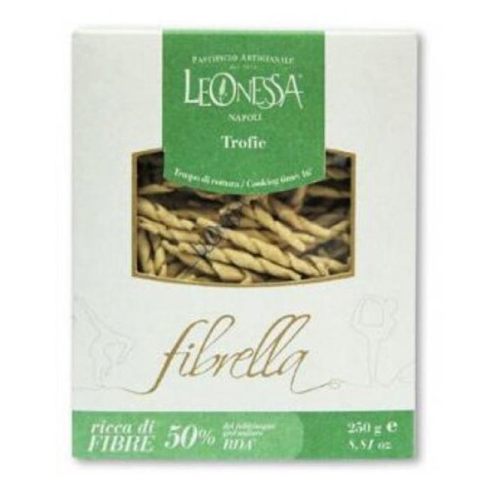 Fibrella Trofie 250 g Pasta di Semola di Grano Duro Formato Tipico Ligure Ideale per Pesto e Salse Tradizionali