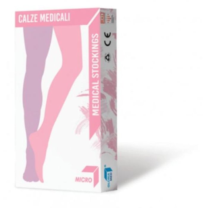 Gloriamed MCR 281 Calza Elastocompressiva Monocollant Gamba Sinistra Taglia Extra Large Lunga per Vene Varicose e Gambe Gonfie