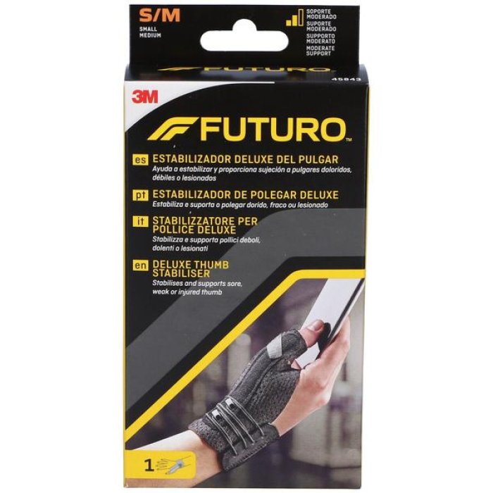 Futuro Deluxe stabilizzatore polso DX S/M - tutore polso destro taglia S/M
