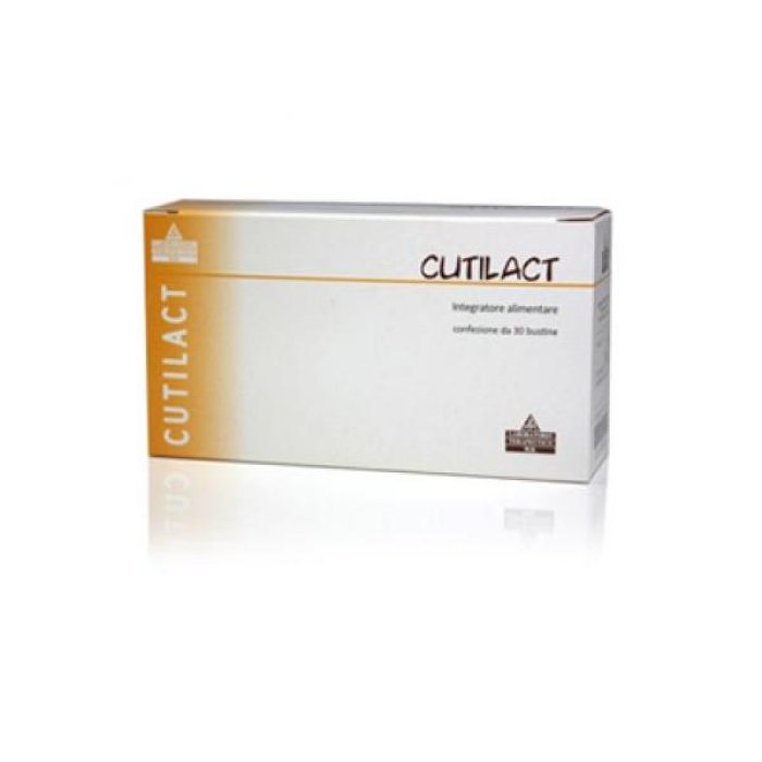 Cutilact Integratore Alimentare Probiotico 30 Bustine per Flora Intestinale e Benessere Digestivo