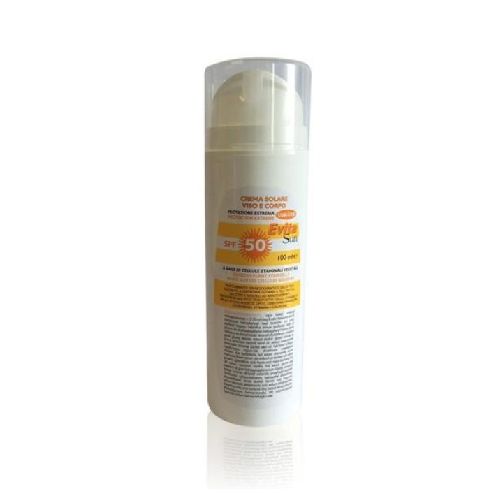 Evita Sun SPF 50 100 ml crema solare alta protezione per viso e corpo
