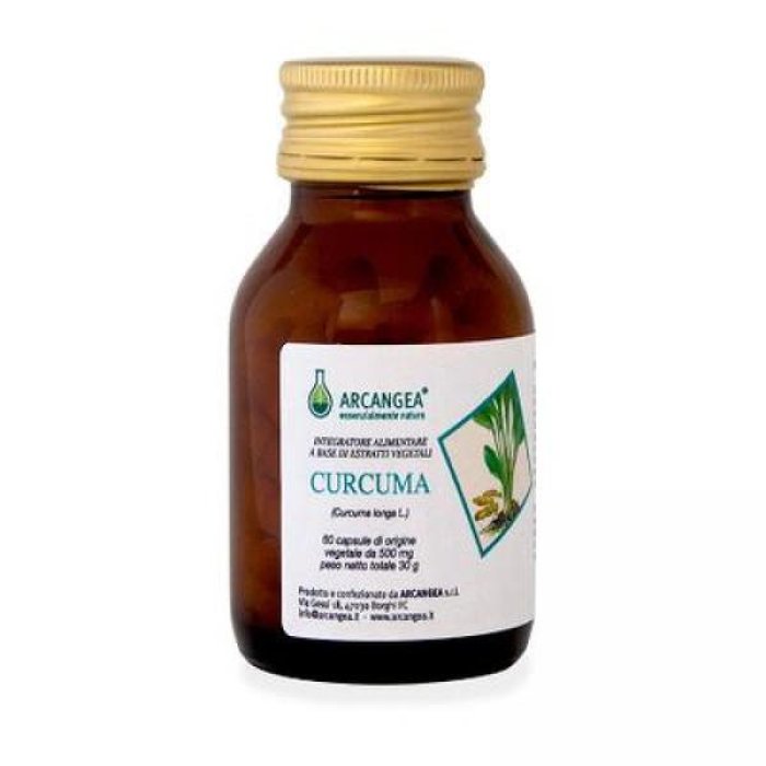 Curcuma 500 mg Integratore Naturale in Capsule – 60 Capsule ad Alto Dosaggio per Benessere Articolare e Digestivo