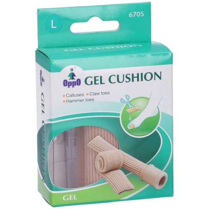 Oppo cappuccio tubolare in gel GEL6704 misura L protezione dita piede