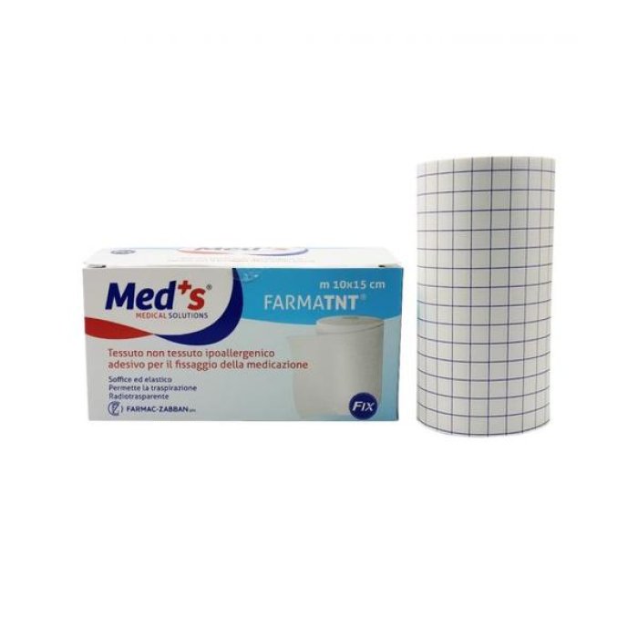 Med's Farmatnt - Tessuto Non Tessuto Fix Ipoallergenico Adesivo 1000x15cm