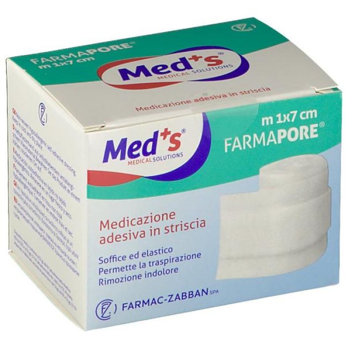 Med's Farmapore - Medicazione Adesiva in striscia 1m x 4cm 1 pezzo