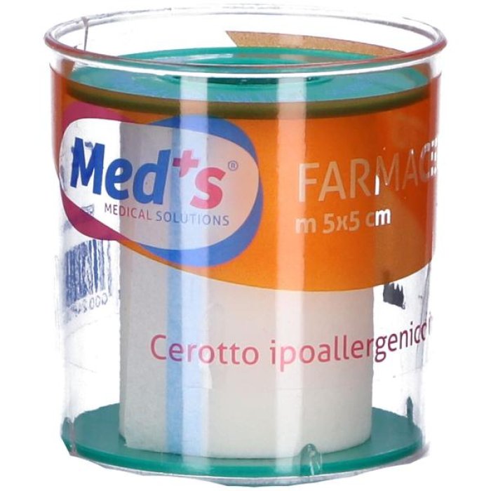 MEDS Cerotto Ipoall.5x5 Bianco