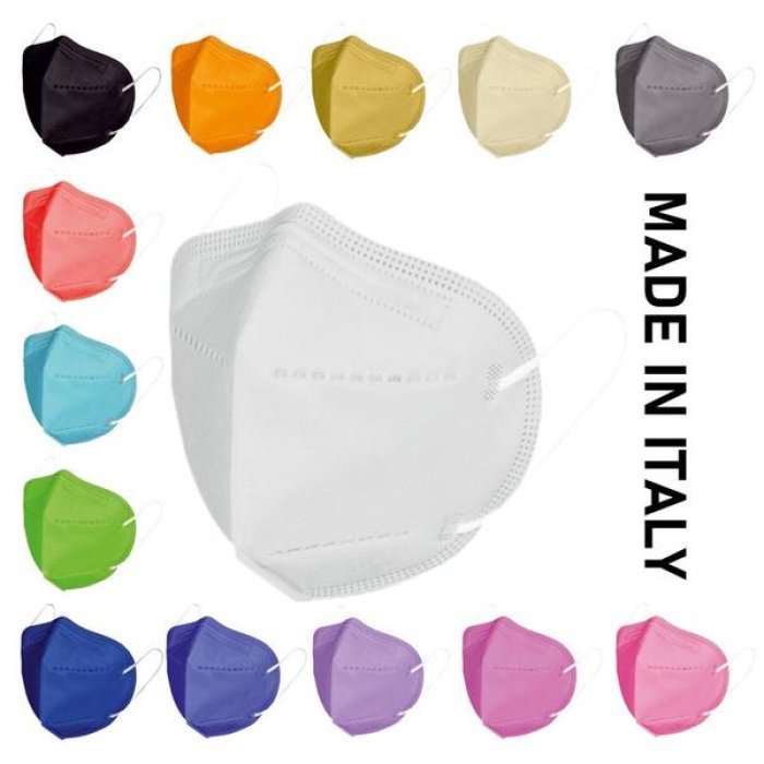 Digicolor mascherina adulti - mascherina protettiva colorata per adulti