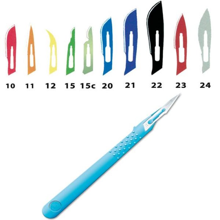 Bisturi sterile monouso lama 10 MEDS 1 pezzo bisturi chirurgico per uso medicale