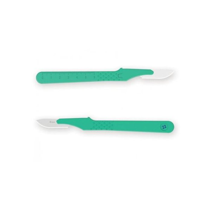 Bisturi monouso sterile figura 22 Zabbani lama chirurgica